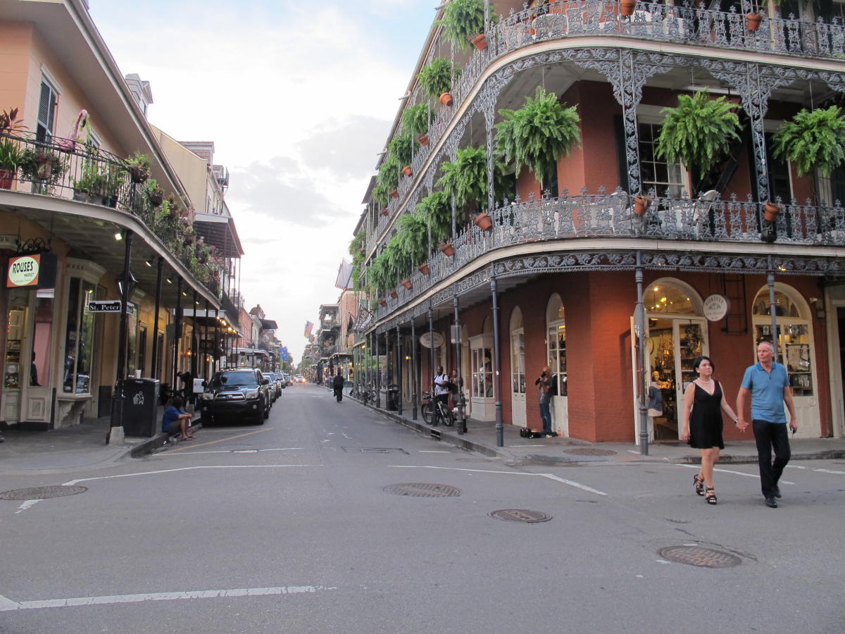 New Orleans balconies